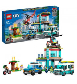 Lego konstruktor City 60371 Emergency Vehicles HQ 5702017416311