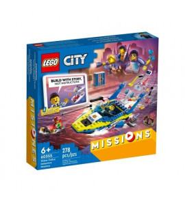 Lego konstruktor City 60355 Water Police Detective Missions 5702017189765