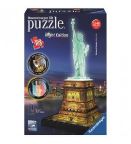 Puzzle - Statue of Liberty - Night Edition 108pc 4005556125968
