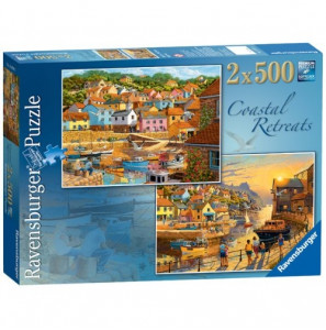 Пазл Coastal Retreats 2x500 4005556140763 Пазл Coastal Retreats 2x500 4005556140763