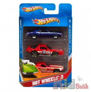  Подарочный набор автомобилей (3 шт.) Hot Wheels 027084425611