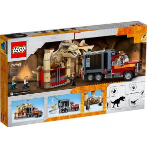 Lego konstruktor Jurassic World 76948 T. rex & Atrociraptor Dinosaur Breakout 5702016913545 Lego konstruktor Jurassic World 76948 T. rex & Atrociraptor Dinosaur Breakout 5702016913545