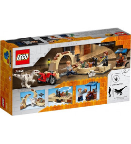  Lego конструктор Jurassic World 76945 Atrociraptor Dinosaur: Bike Chase 5702016913514