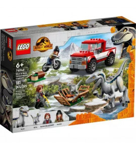  Lego конструктор Jurassic World 76946 Blue & Beta Velociraptor Capture 5702016913521