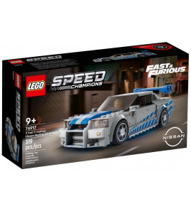  Lego конструктор Speed Champions 76917 2 Fast 2 Furious Nissan Skyline GT-R (R34)