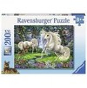 Puzzle Mystical Unicorns 200 pcs 4005556128389